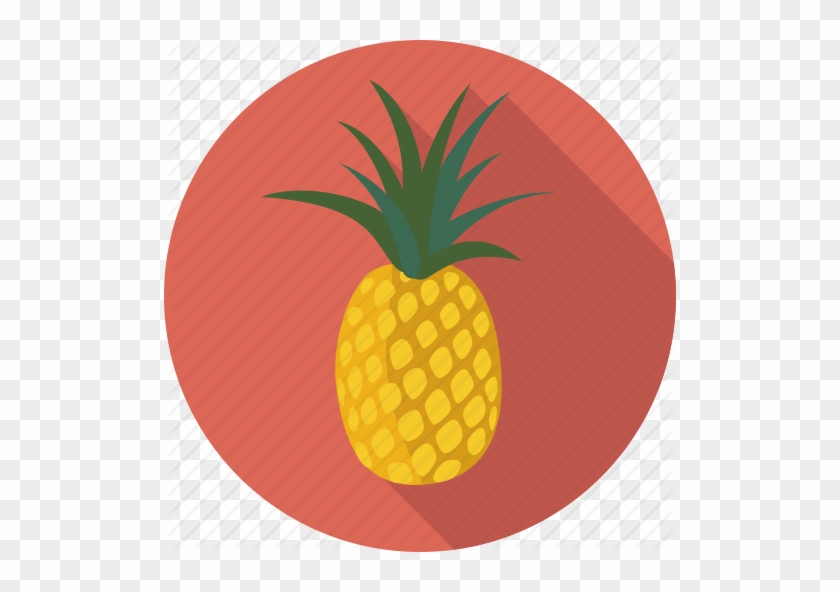 Pineapple Icon Png - Seedless Fruit #1115399