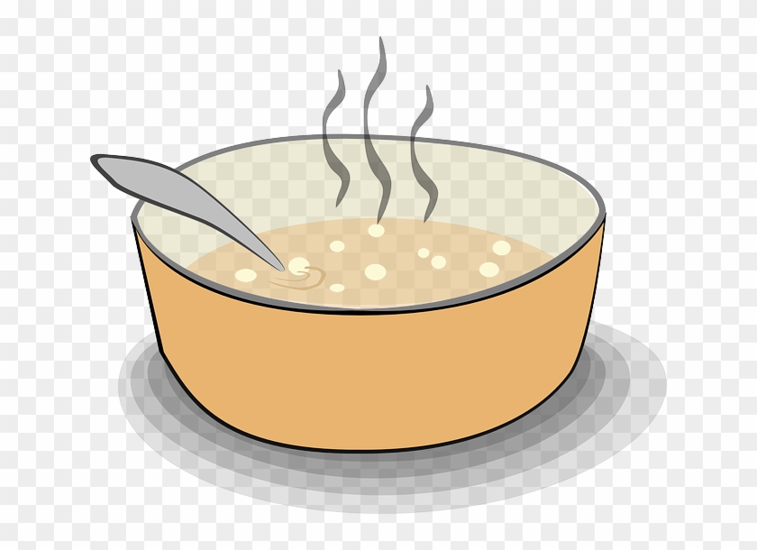 Soup, Food, Bowl, Steaming, Cup, Hot, Pot, Spoon, - Examples Of Liquid Objects #1115522