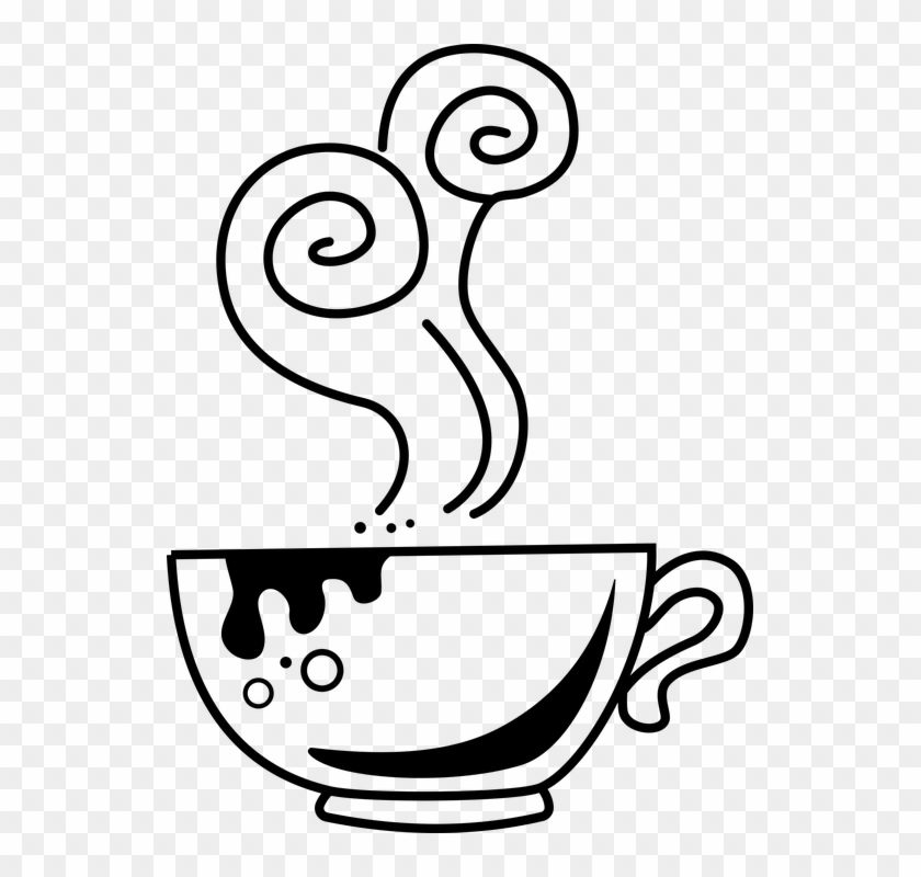 Beverage, Caffeine, Coffee, Cup, Doodle, Drink - Hand Drawn Coffee Png #1115680