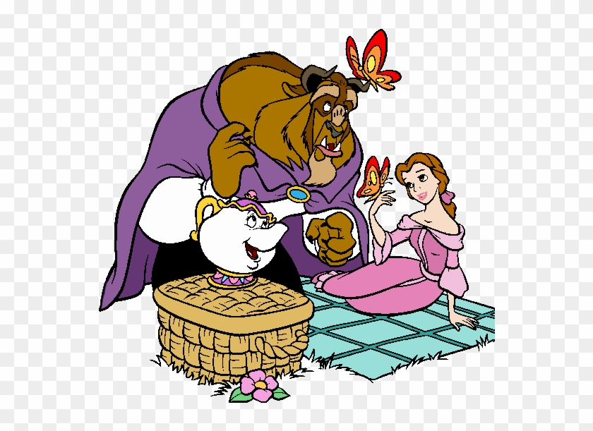 Top 82 Beauty And The Beast Clip Art - Cartoon #1115708