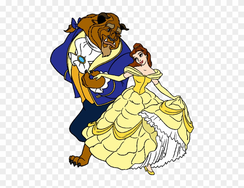 Beast Clipart Beauty And The Beast - T-shirt #1115709