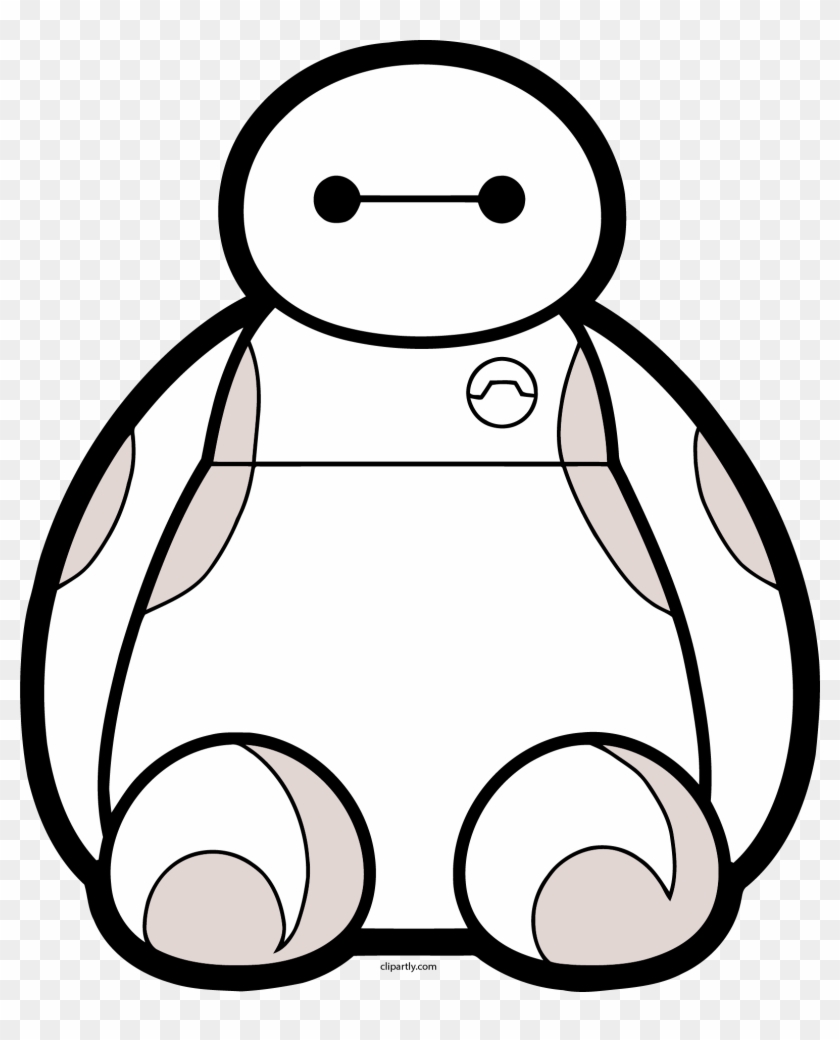 Baymax Front View Png Clipart - Baymax Art #1115717