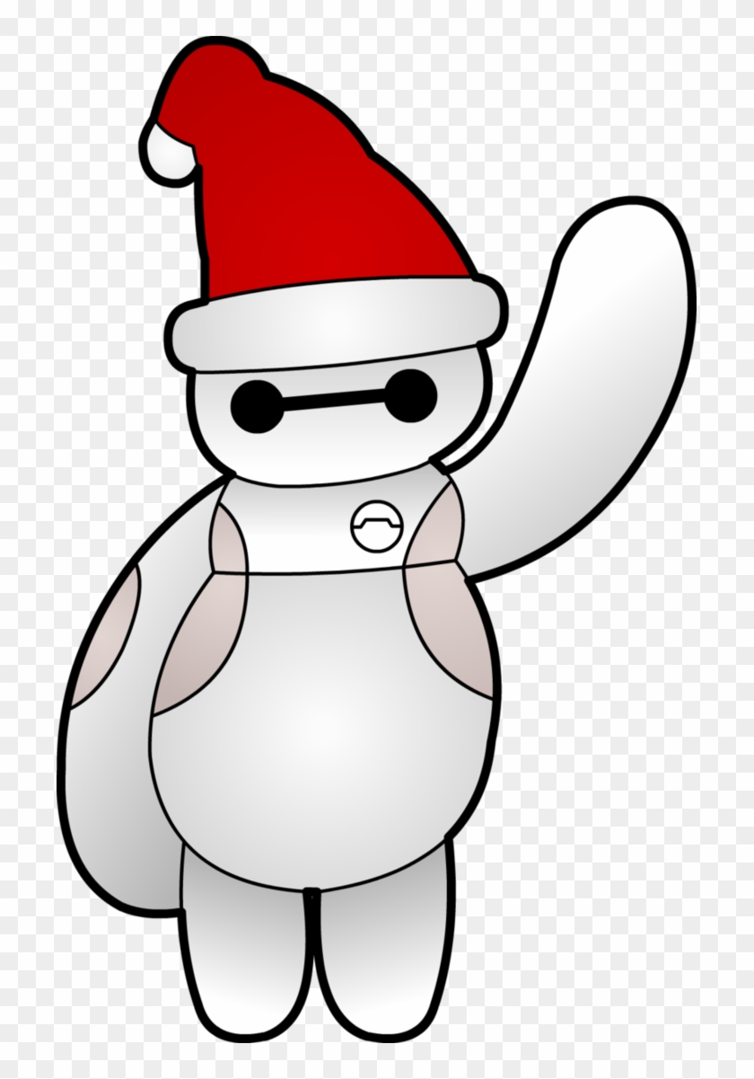 Christmas Baymax By Sorcererparker - Cartoon #1115720