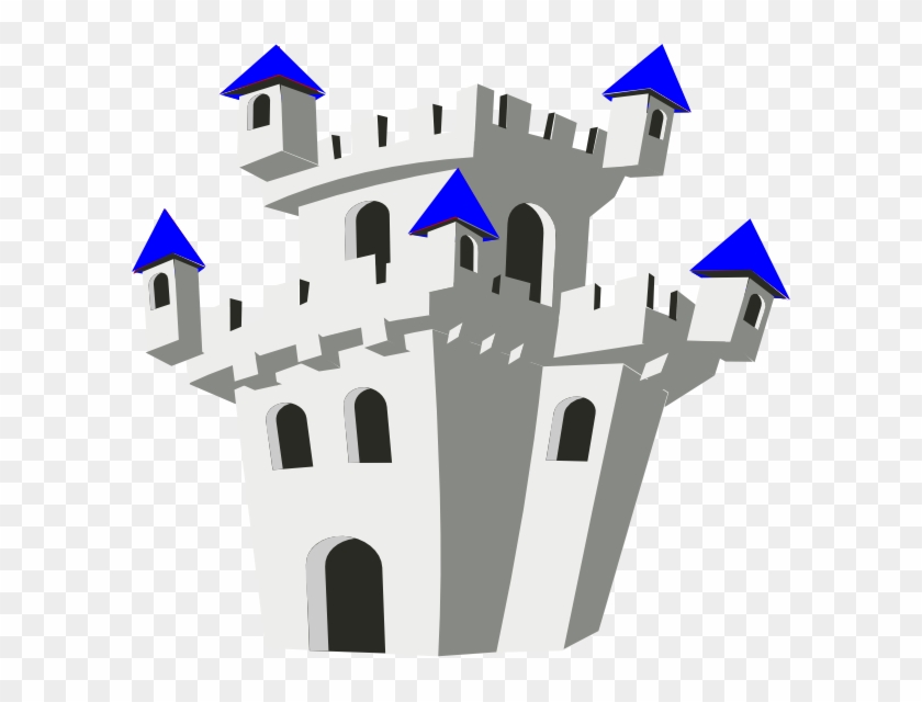 Fairy Tale Blue Castle, Vector Material, Fairy Tale, - Have Fun Storming The Castle! Mug #1115801