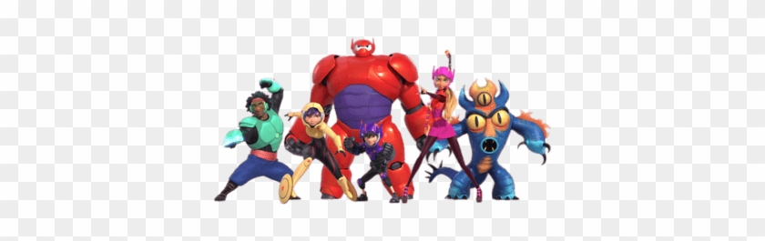 Big Hero 6 Characters In Full Armour - Big Hero 6 The Series #1115808