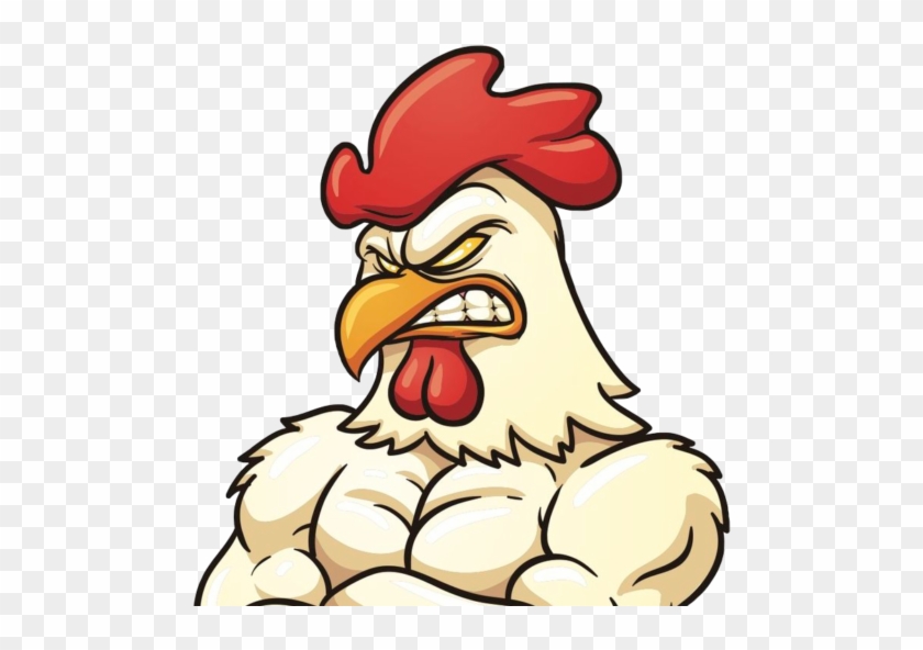 Angry Chicken Cartoon Png #1115820