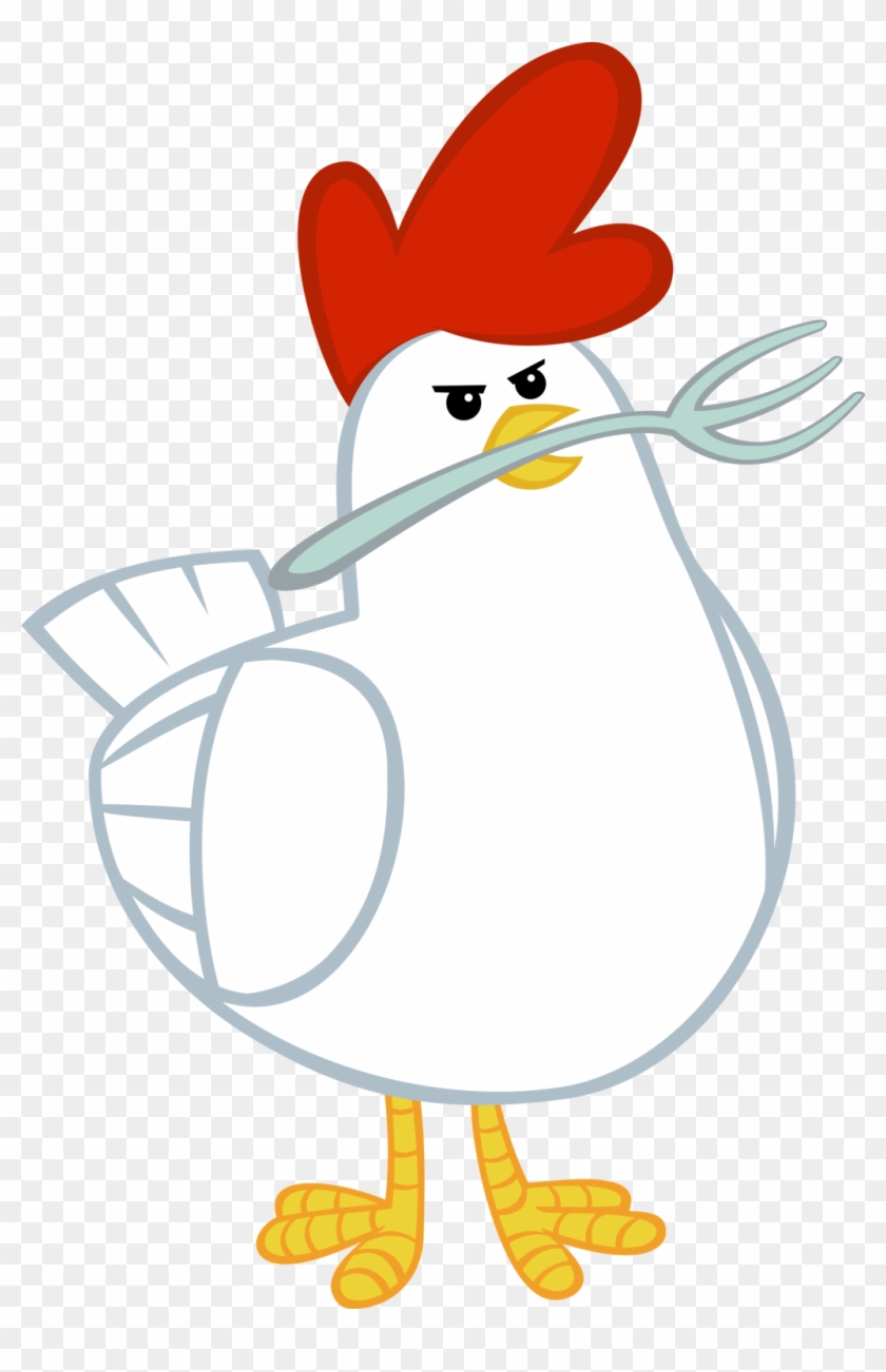 Hangry Angry Chicken By Midnightfunny - Cartoon #1115824