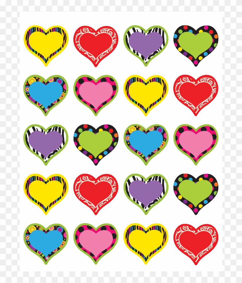 Tcr5185 Fancy Hearts Stickers Image - Teacher Created Resources Fancy Heart Stickers #1115827