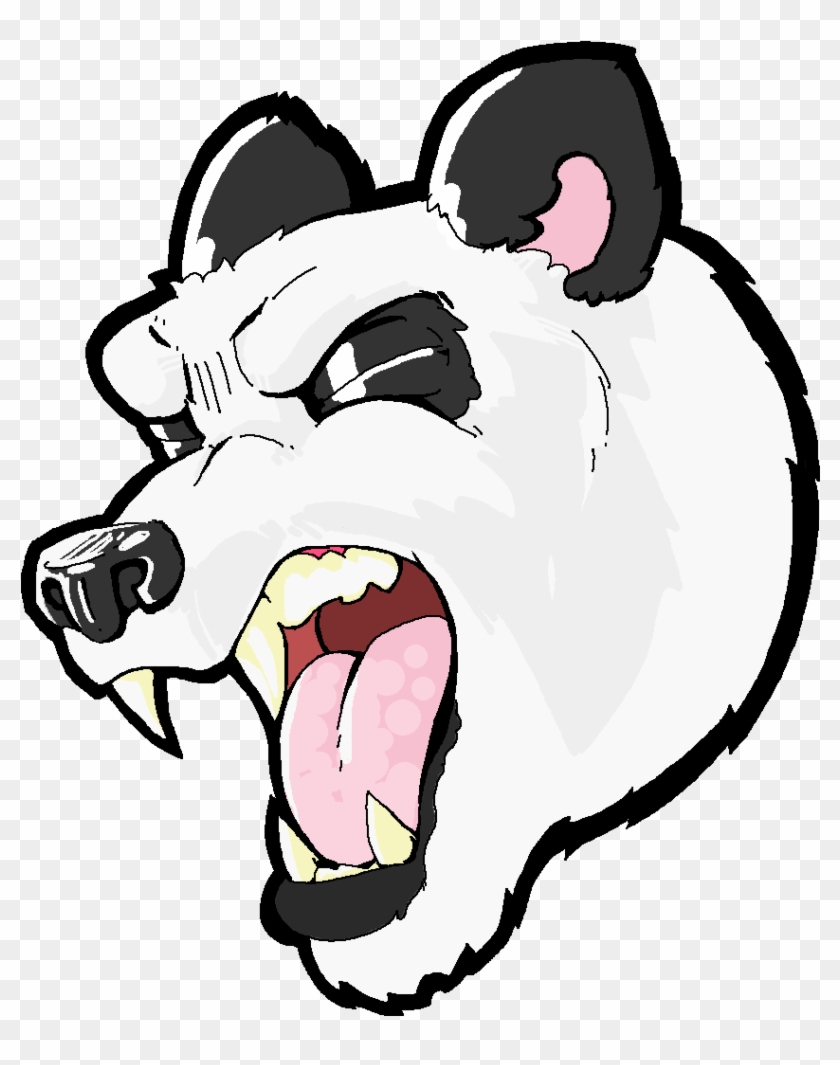 Angry Panda By Menacingchicken Angry Panda By Menacingchicken - Angry Panda Clipart #1115856