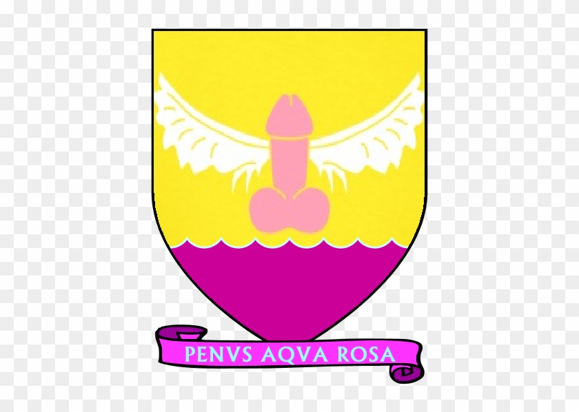 Penus Aqua Rosa - Coat Of Arms With Penis #1115877