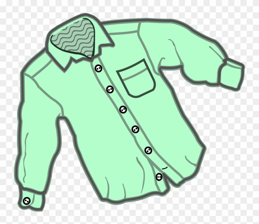 Pin Shirt Images Clip Art - Green Shirt Clipart #1115897
