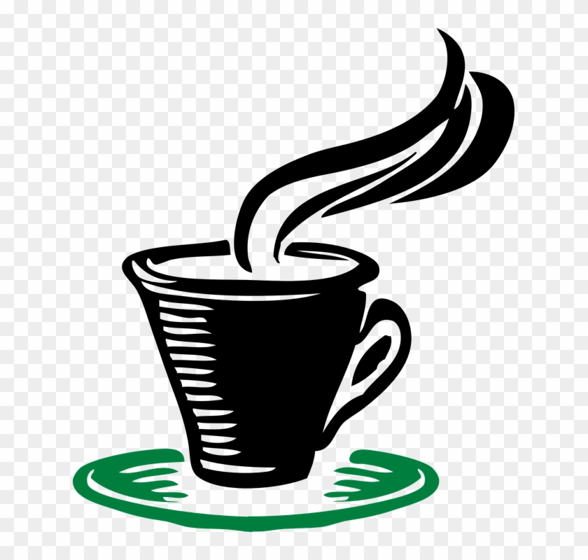 Tea Clipart Hot Beverage - Taza De Cafe Vector Png #1115899