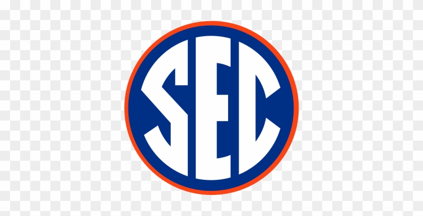 Sec Logo In Florida's Colors - Florida Gators Sec Logo #1115907