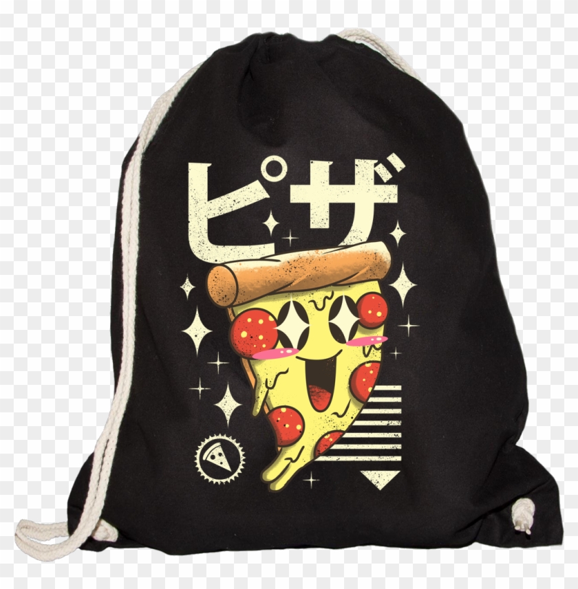 Vincent Trinidad Kawaii Pizza Sonstiges Gymsac Schwarz - Vincent Trinidad Kawaii Pizza Sonstiges Gymsac Schwarz #1115927