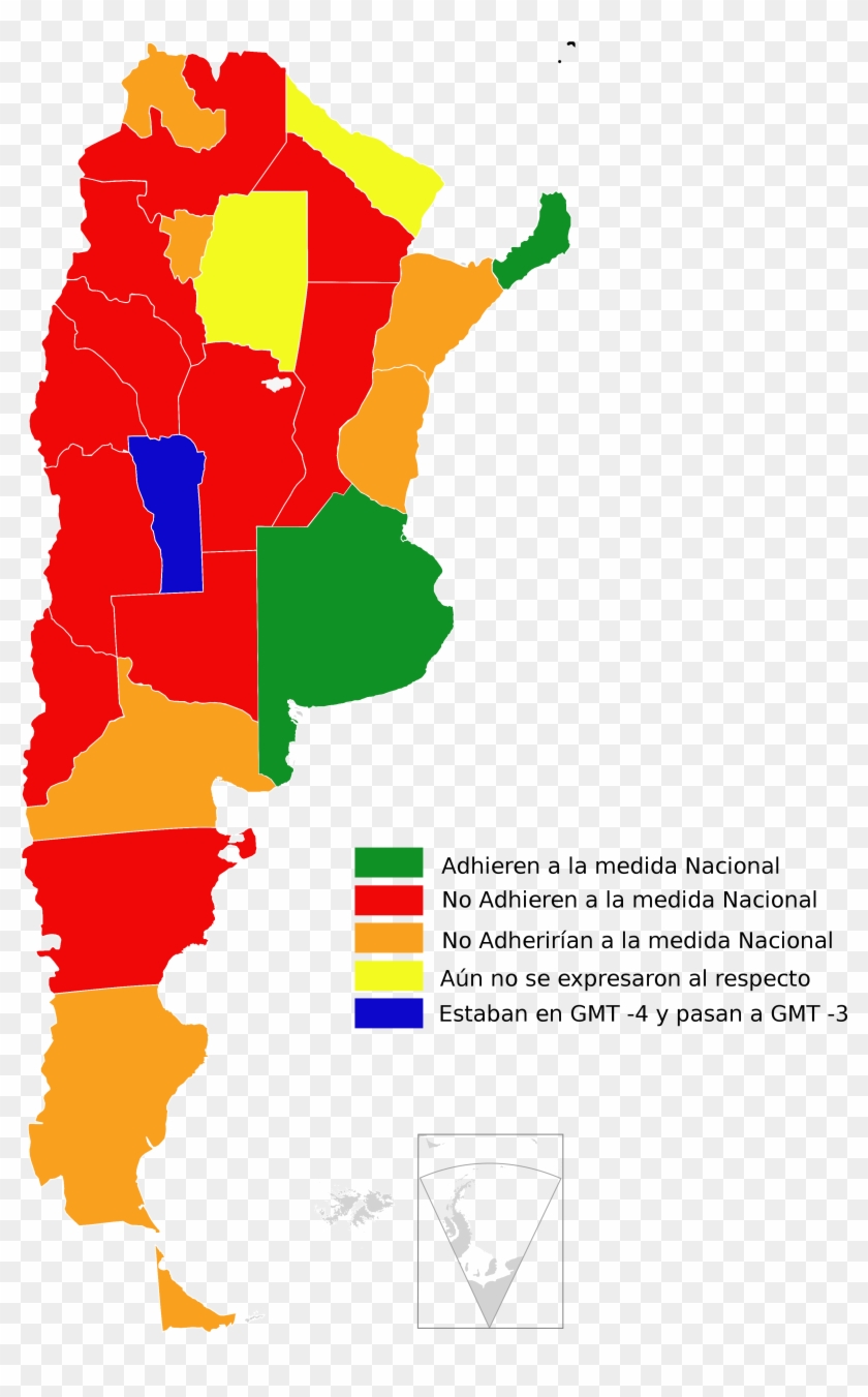 Argentina Map Husos - Argentina Map #1115938
