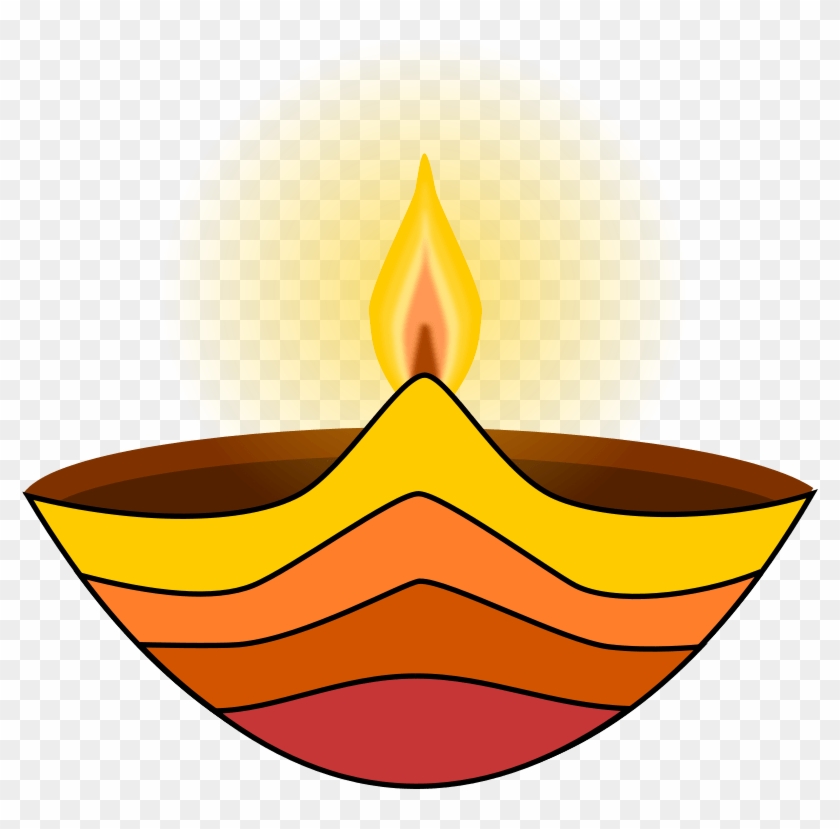 Diwali Oil Lamp Clipart 3 By Julie - Deepak Png #1115959