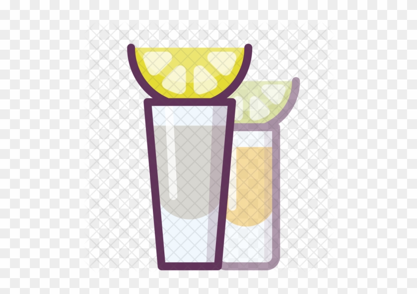 Tequila, Shots, Lick, Sip, Suck, Drinks, Bar, Lemon - Cartoon #1115991
