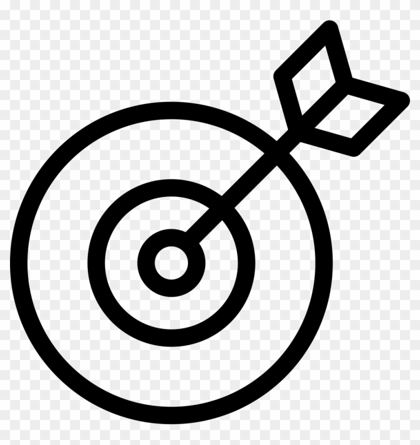 Target Outline Symbol In A Circle Comments - Accuracy Icon #1116107