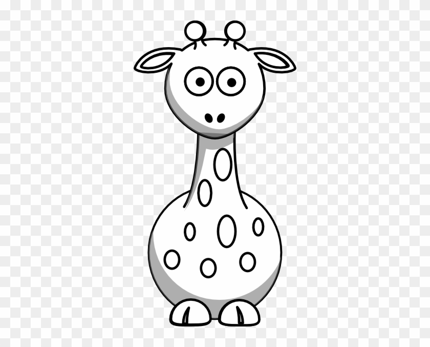 Giraffes Clipart - Baby Giraffe Drawing Easy #1116177