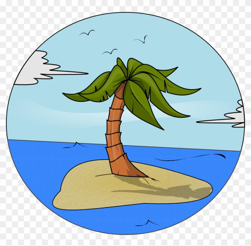 Free Island Paradise Clip Art - Cartoon #1116262
