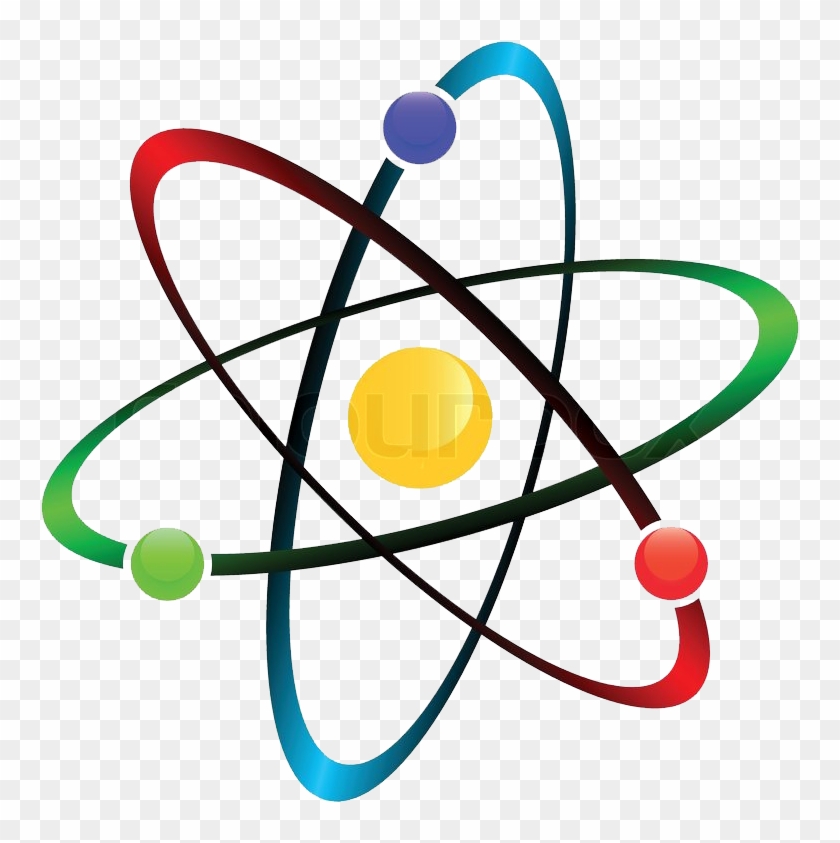 Science Atom Icon - Atom Clipart #1116382