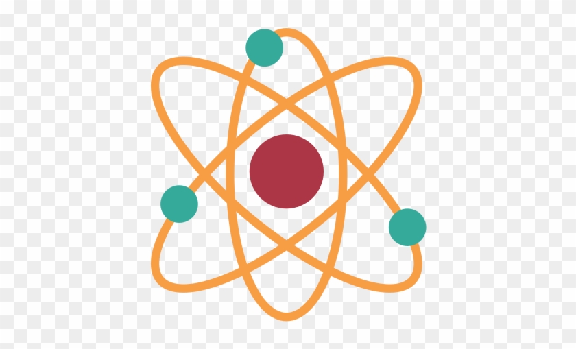 Atom And Molecule Icon - Atome Dessin #1116405