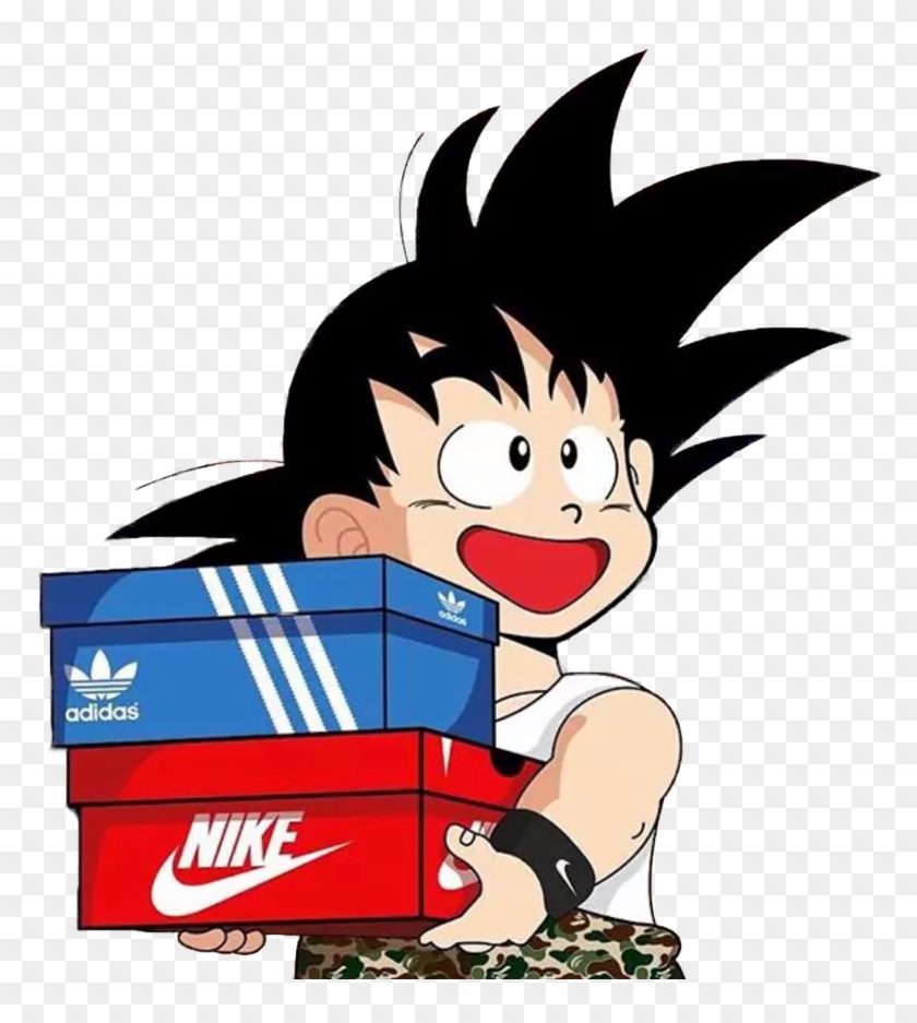 Adidas Nike Gokudragon Ball freetoedit Hypebeast Anime Free Transparent PNG Clipart Images Download