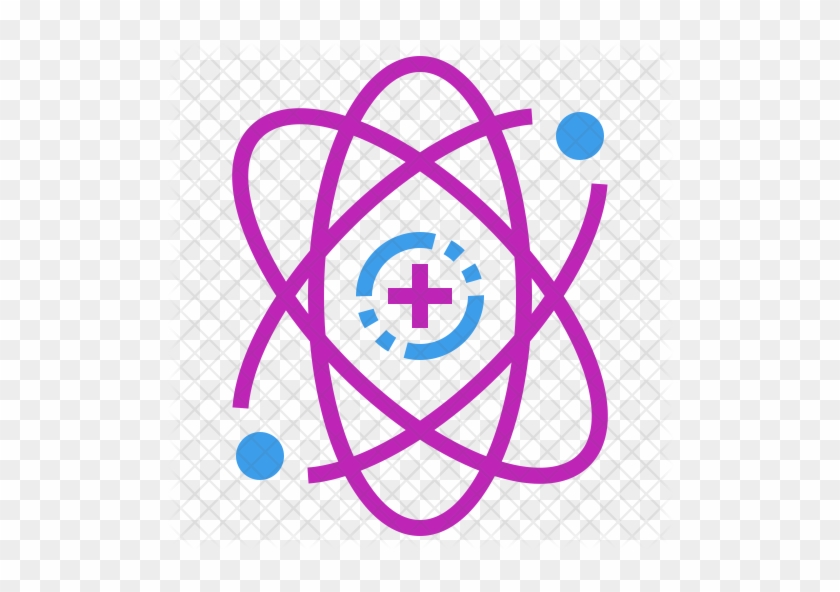 Atom Icon - Nuclear Symbol #1116420