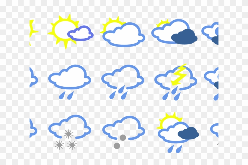 Weather Symbols Pictures - Weather Symbols #1116479