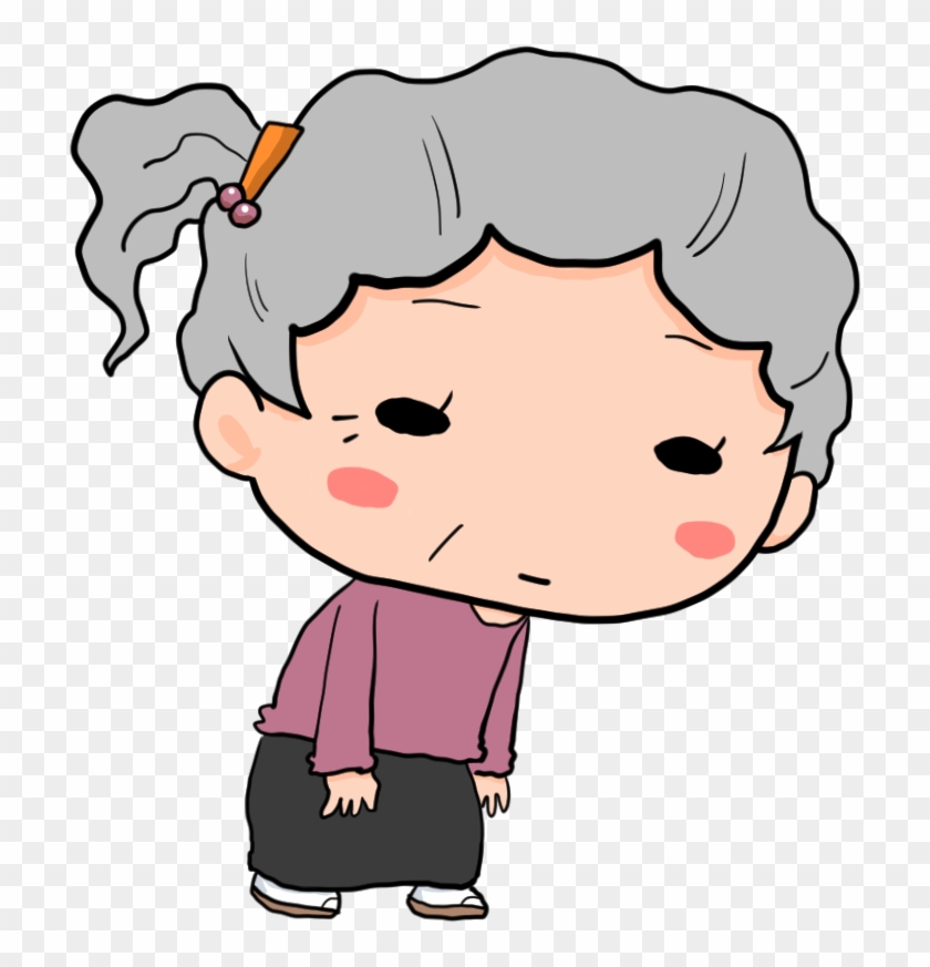 Woman Grandmother Clip Art - Wandering #1116504