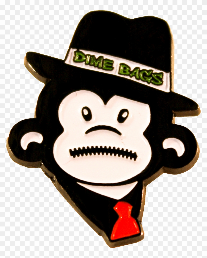 Dime Bags Speak No Evil Hat Pin - Designs To Draw #1116550
