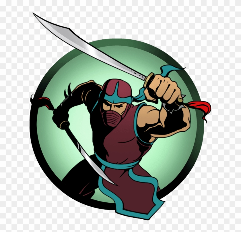 Ninja Man Chinese Sabers - Ninja Shadow Fight Shin #1116720