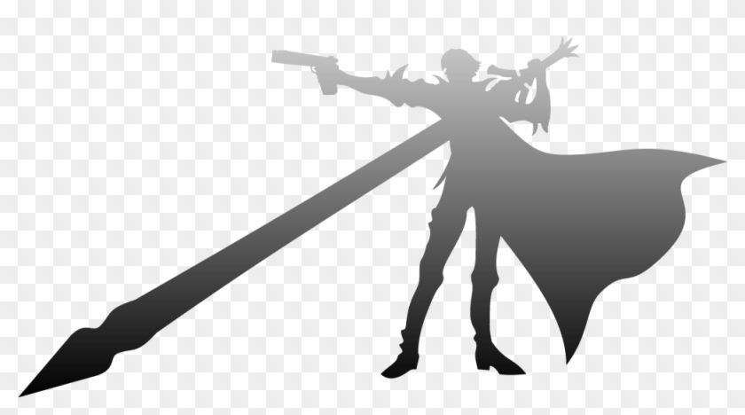 Logo Devil May Cry Anime By Convalise On Deviantart - Devil May Cry Silhouette #1116740