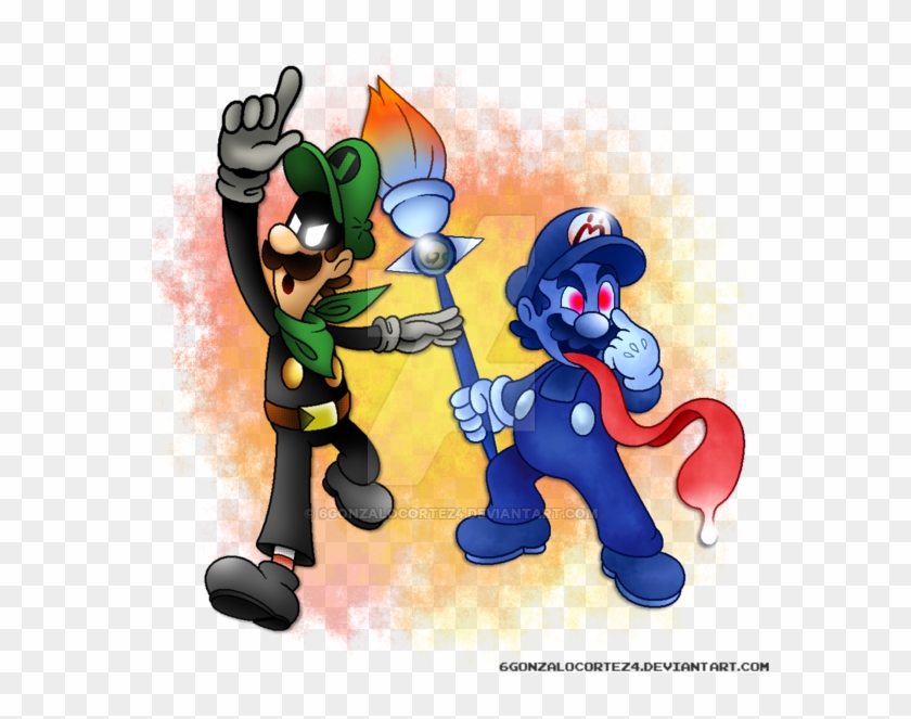 L And Shadow Mario By 6gonzalocortez4 - Super Mario Mr L #1116752