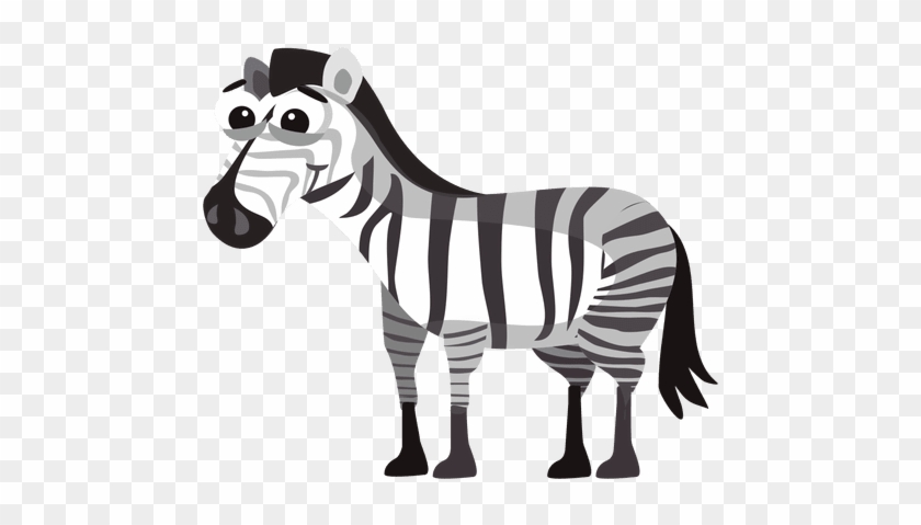 Zebra Funny Cartoon Transpa Png Svg Vector - Sad Zebra Clipart #1116753