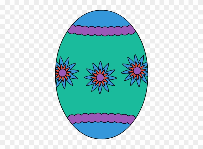 Easter Clip Art Egg Design Decoration Celebration Joy - Circle #1116795