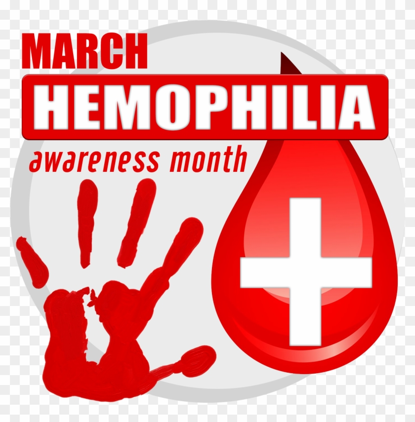 Day 43, March Is Hemophilia Awareness Month - Cross #1116859