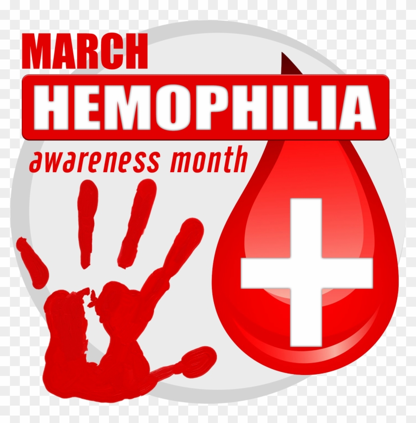 Day 43, March Is Hemophilia Awareness Month - Cross #1116859