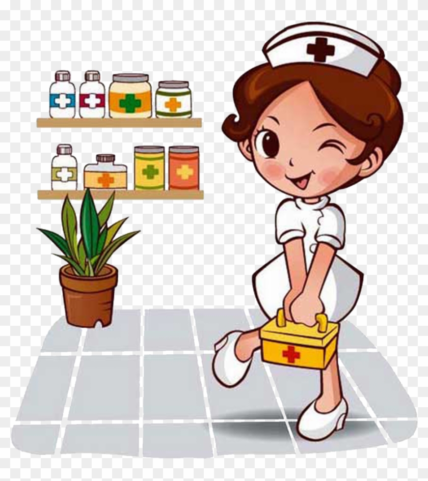 Nursing Process Medicine Animation - Imagen De Enfermera Animada #1116894