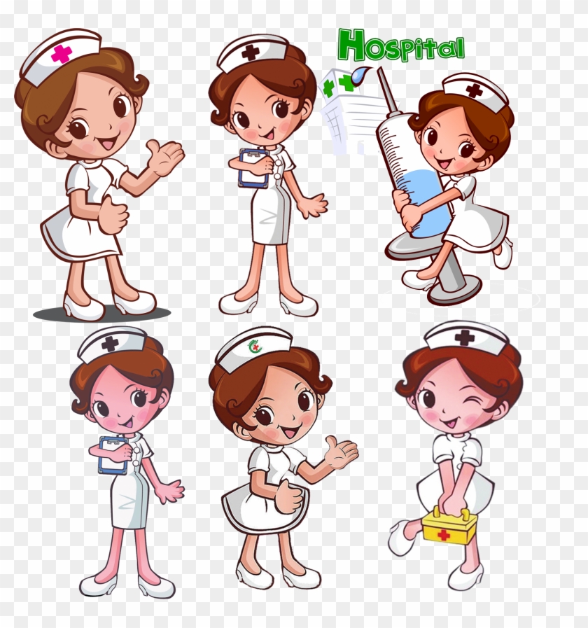 Nurse 1623*1656 Transprent Png Free Download - Enfermeras Animadas - Free  Transparent PNG Clipart Images Download