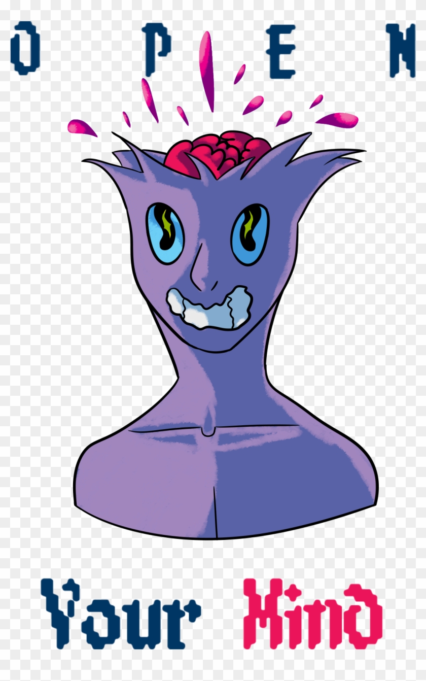 Open Your Mind By Protectphoenixwright Open Your Mind - Cartoon #1117052