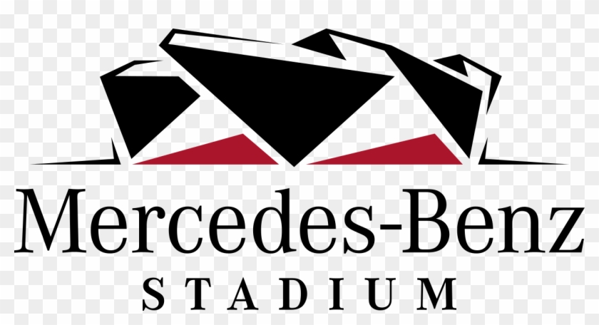 Mercedes Benz Clipart Svg - Mercedes Benz Stadium Logo #1117198