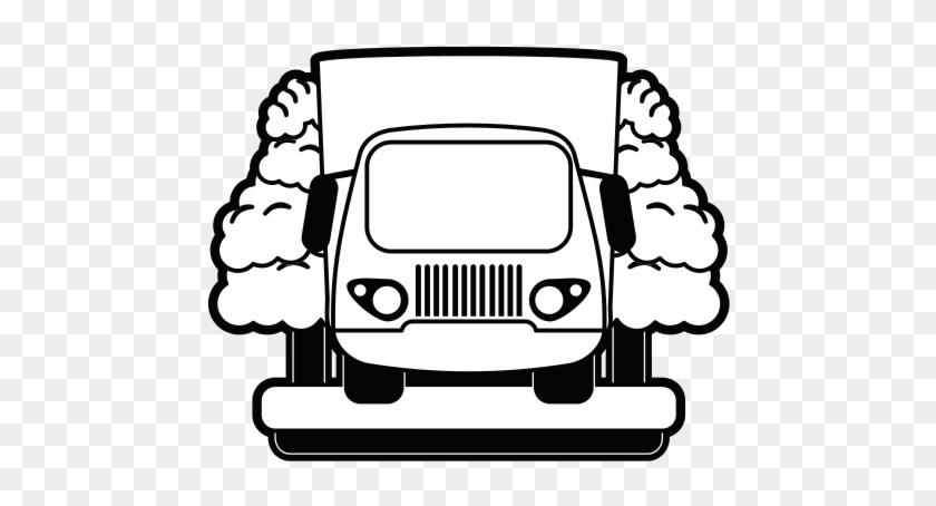 Truck Frontview Icon - School Bus #1117214