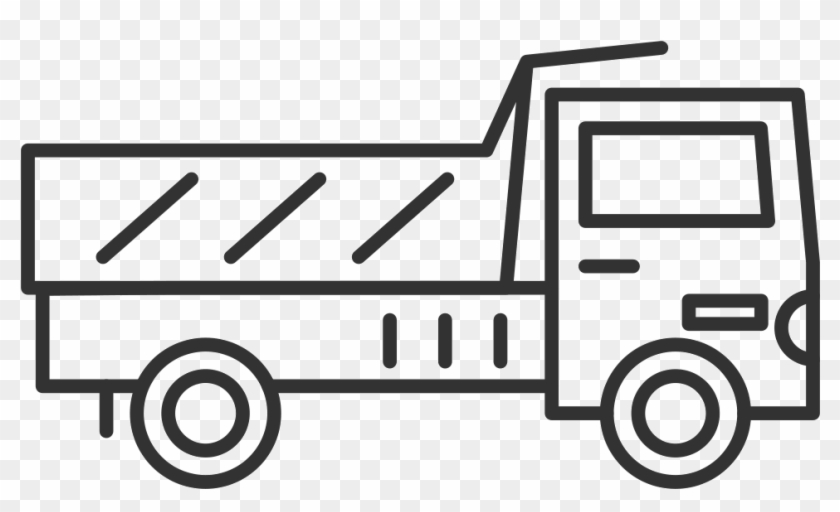 Tipper Truck Icon - Truck #1117219