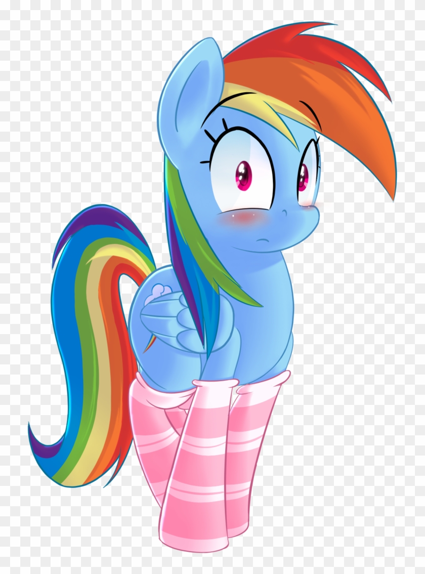 Rainbow Dash Pinkie Pie Derpy Hooves Rarity Twilight - Rainbow Dash In Socks #1117452