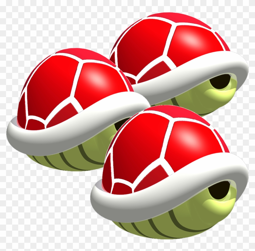 Triple Red Shells - Mario Kart 64 Shell - Full Size PNG Clipart Images ...