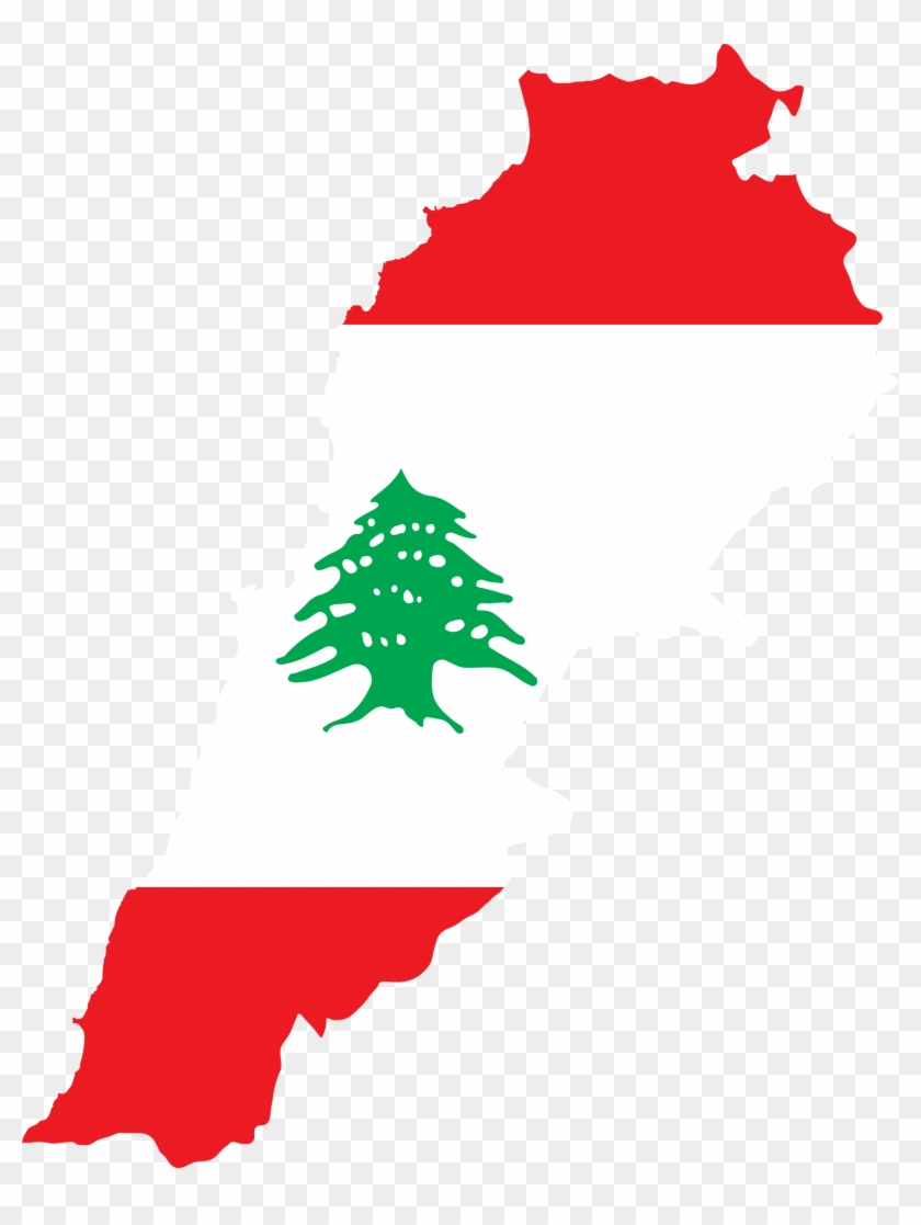 Map Flag - Lebanon Flag #1117462