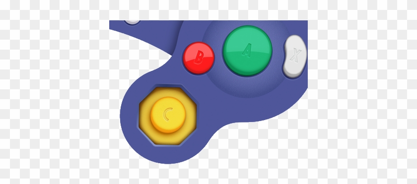 This Button Layout And This Game Were Made For Each - C Stick Gamecube Controller #1117469
