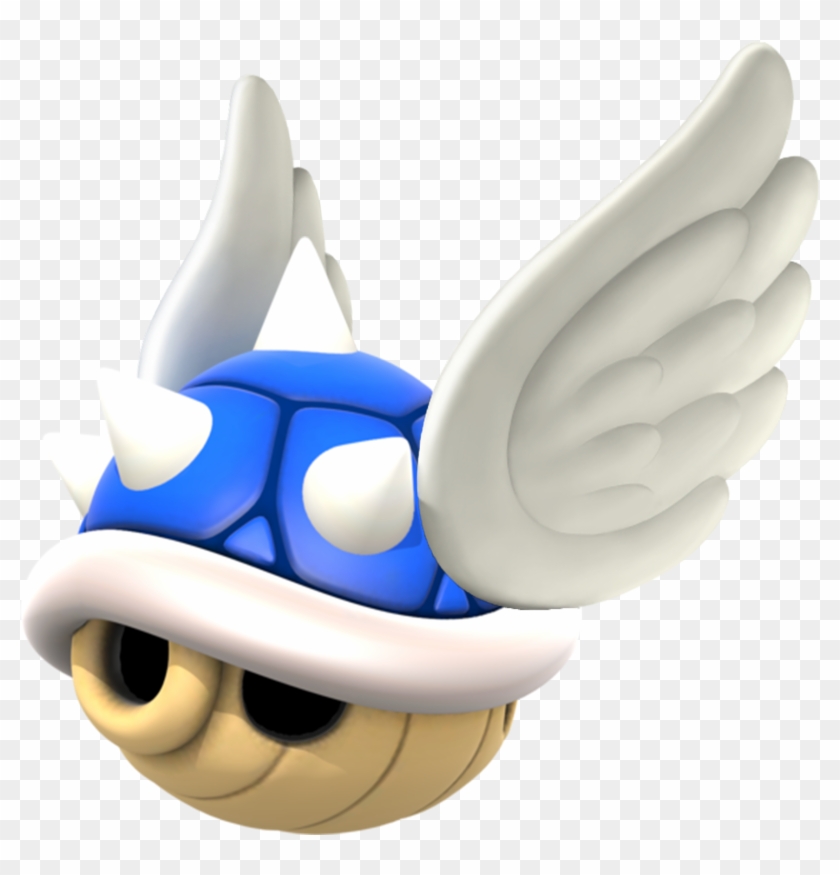 Winged Blue Shell By Toasted912-db9zz8y - Mario Kart Blue Shell #1117475