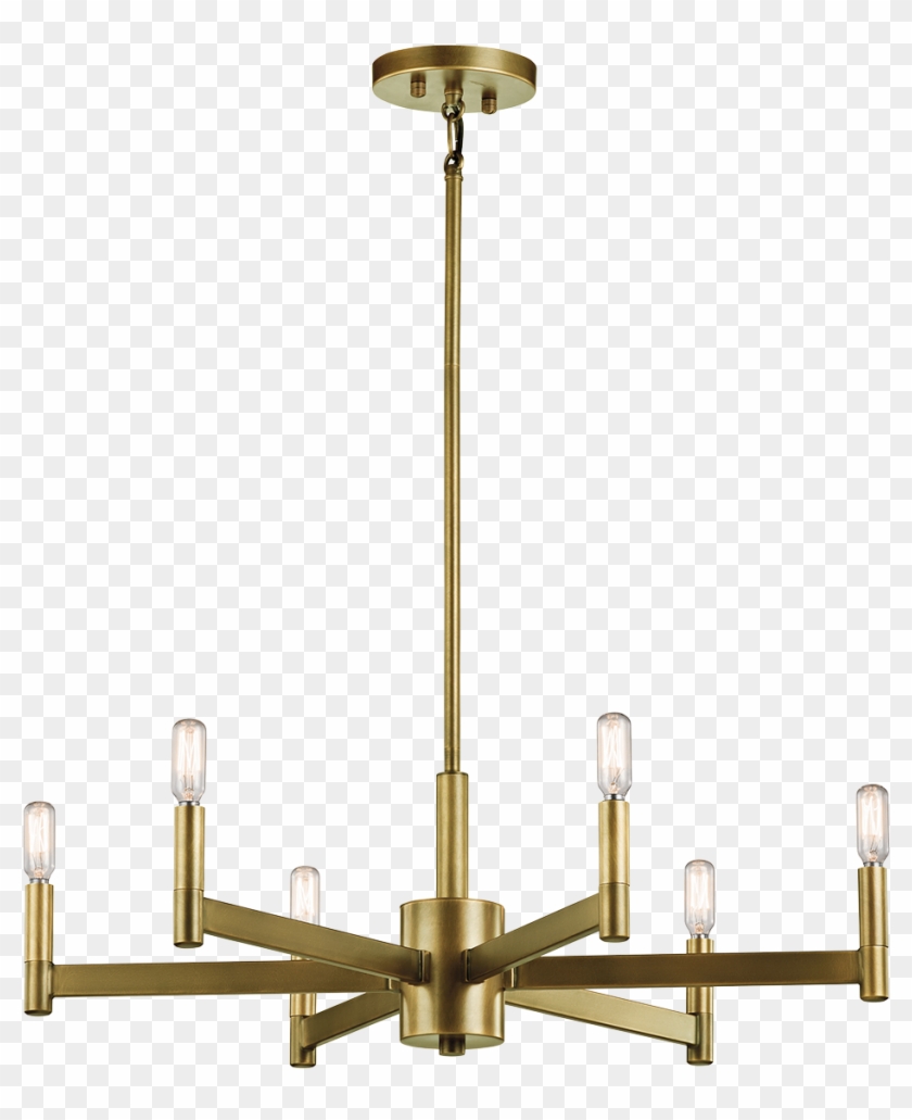 Cool Kichler Erzo Light Chandelier In Satin Nickel - Kichler 43859nbr #1117478